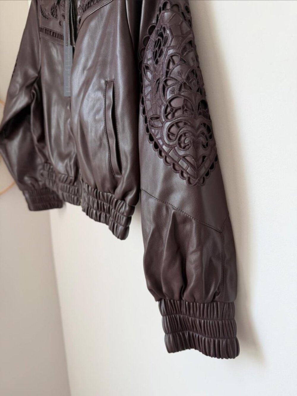 House of Harlow Leather Jacket - Medium - Picture 4 of 7